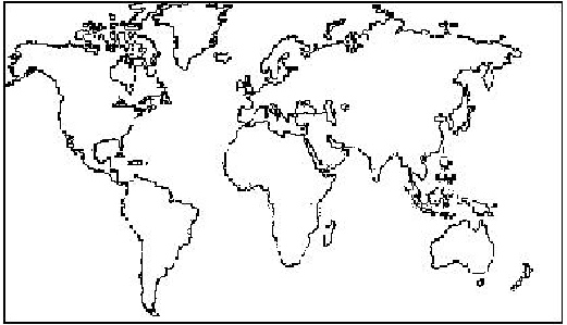 mapa del món